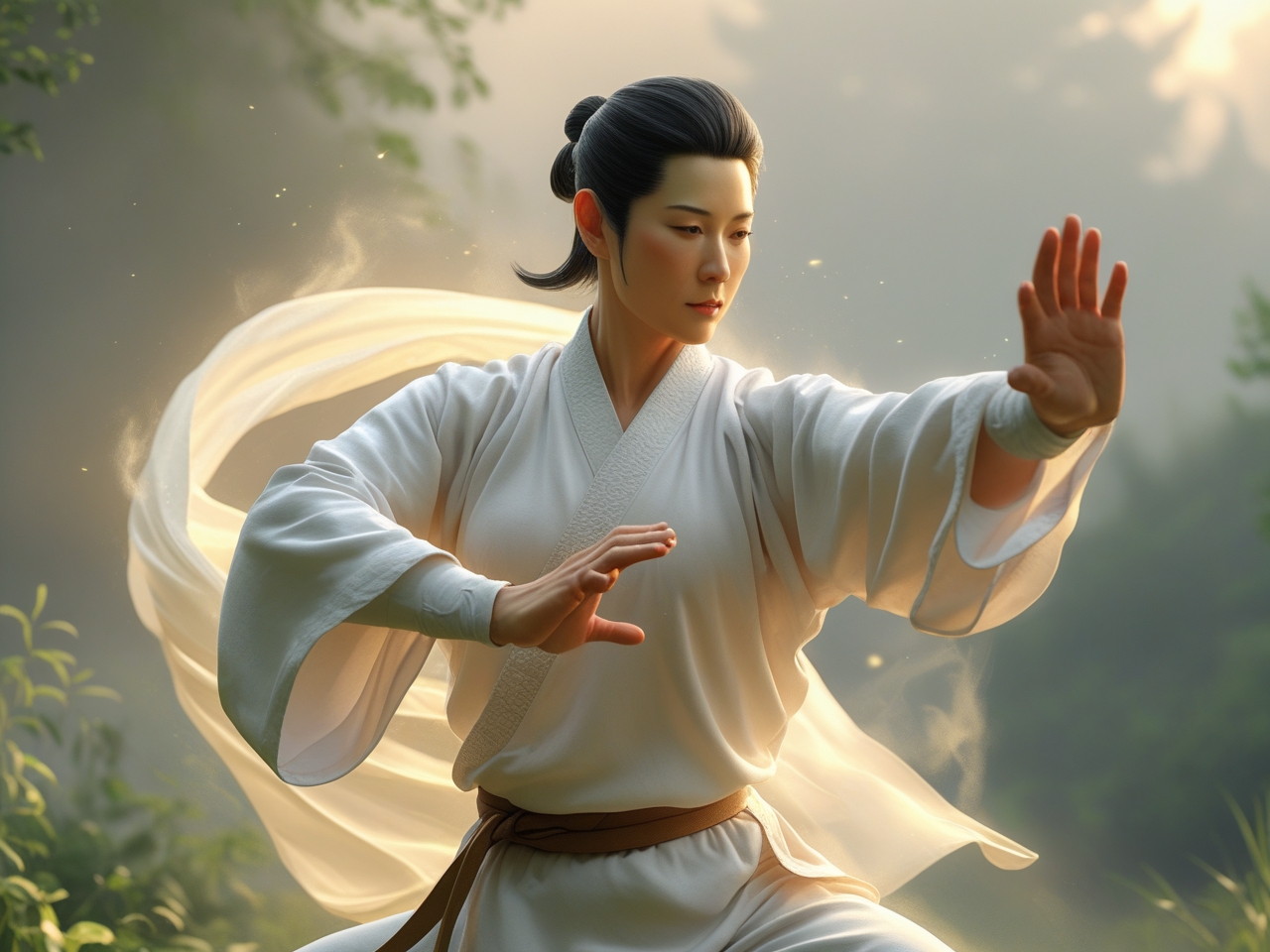 Tai Chi practice at Spicetune